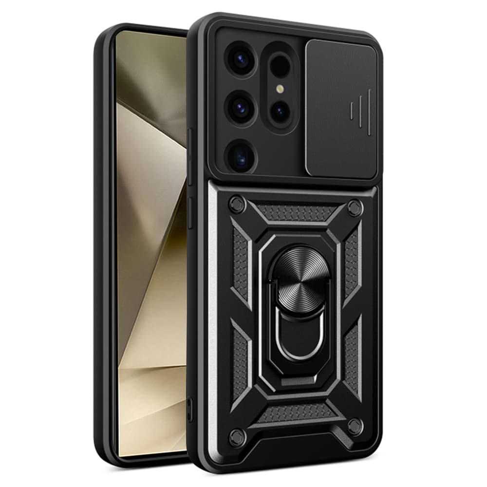 Techsuit CamShield Series Samsung Galaxy S24 Ultra Černá - náhled 1