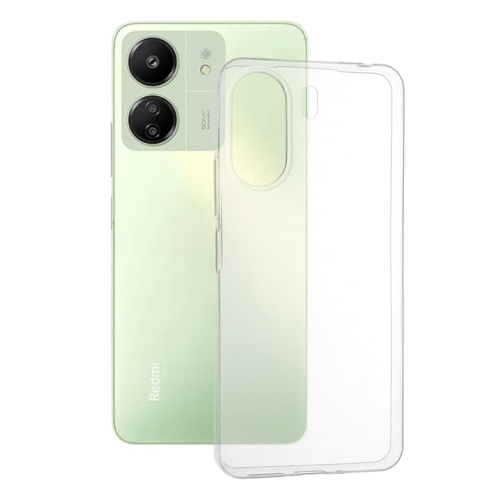 Techsuit Čirý silikon ochrana kamery Xiaomi Redmi 13C 4G Poco C65 - náhled 1
