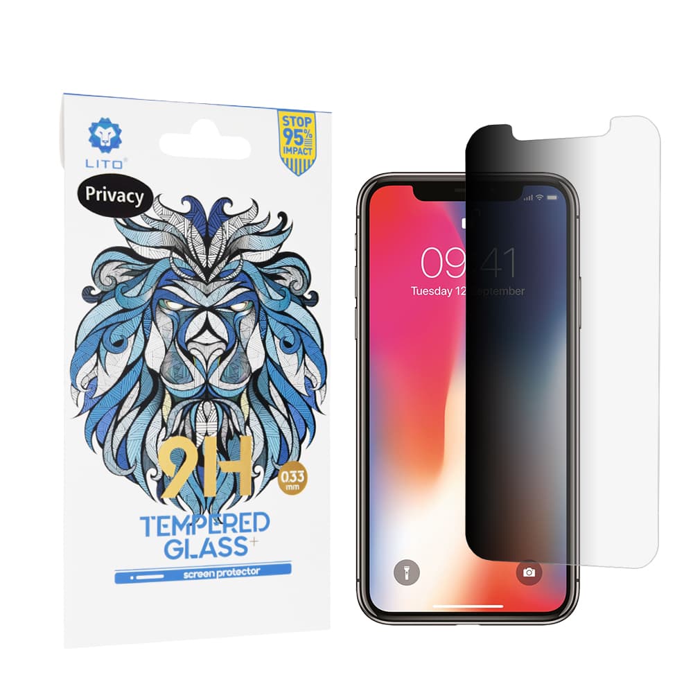 Lito 2.5D Klasické Sklo iPhone X iPhone XS iPhone 11 Pro Soukromí - náhled 1