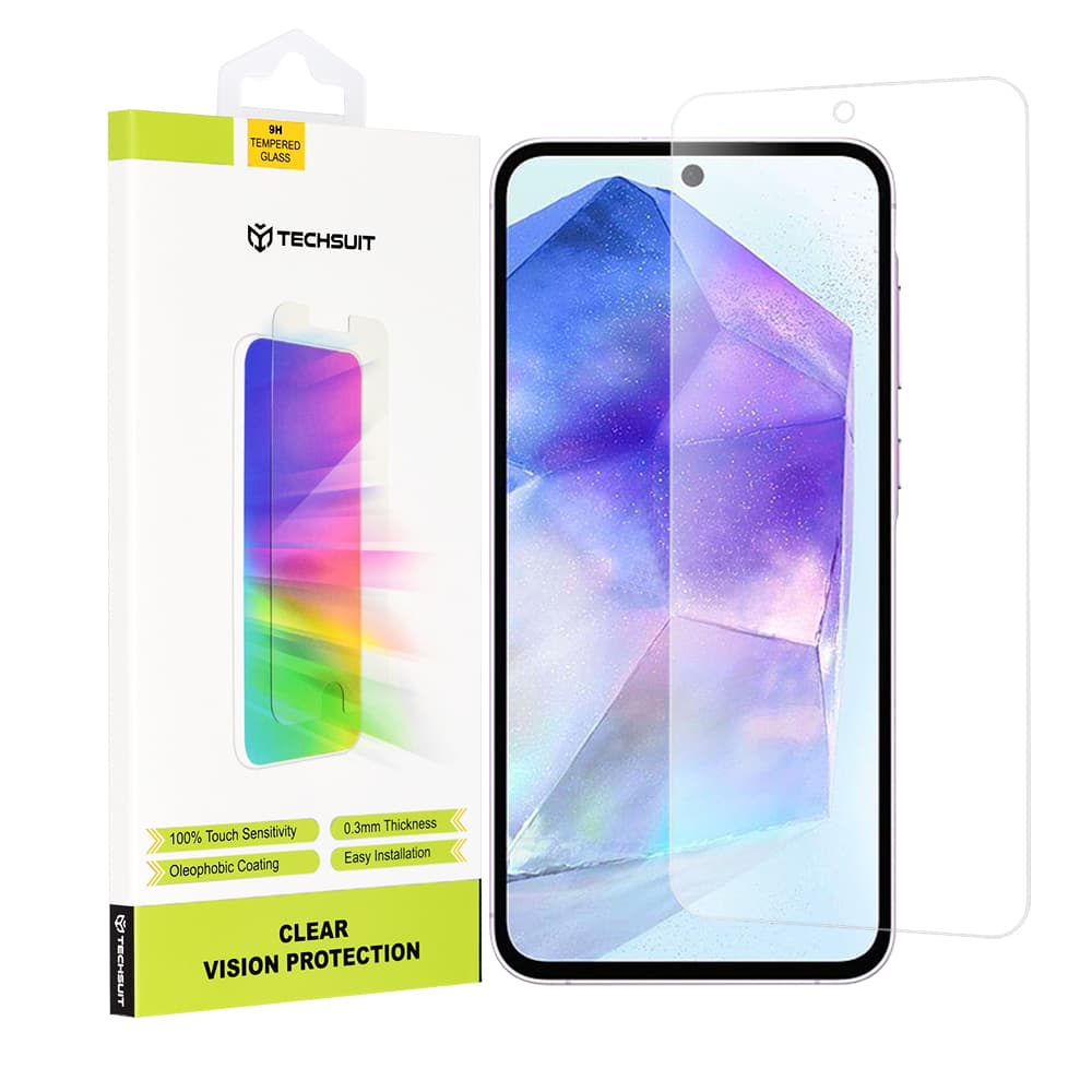 Techsuit Čiré sklo A35 5G A55 5G M35 Průhledné - náhled 1
