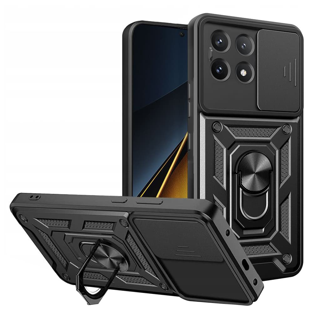 Techsuit CamShield řada Xiaomi Poco X6 Pro černá - náhled 1