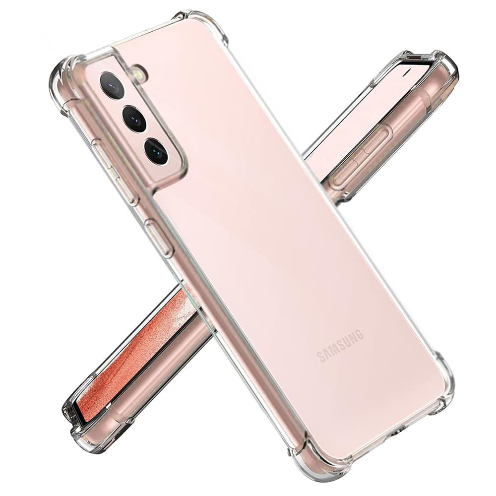 Techsuit Nárazuvzdorný Čirý Silikonový Samsung Galaxy S21 5G Clear - náhled 1