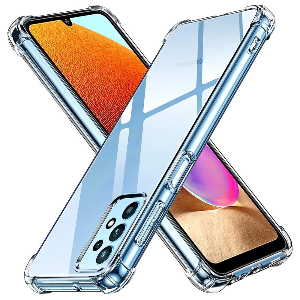Techsuit Ochranný průhledný silikon Samsung Galaxy A32 4G - náhled 1