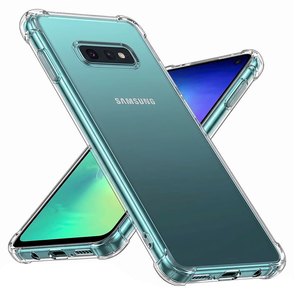 Techsuit Nárazuvzdorný Průhledný Silikon Samsung Galaxy S10e Clear - náhled 1