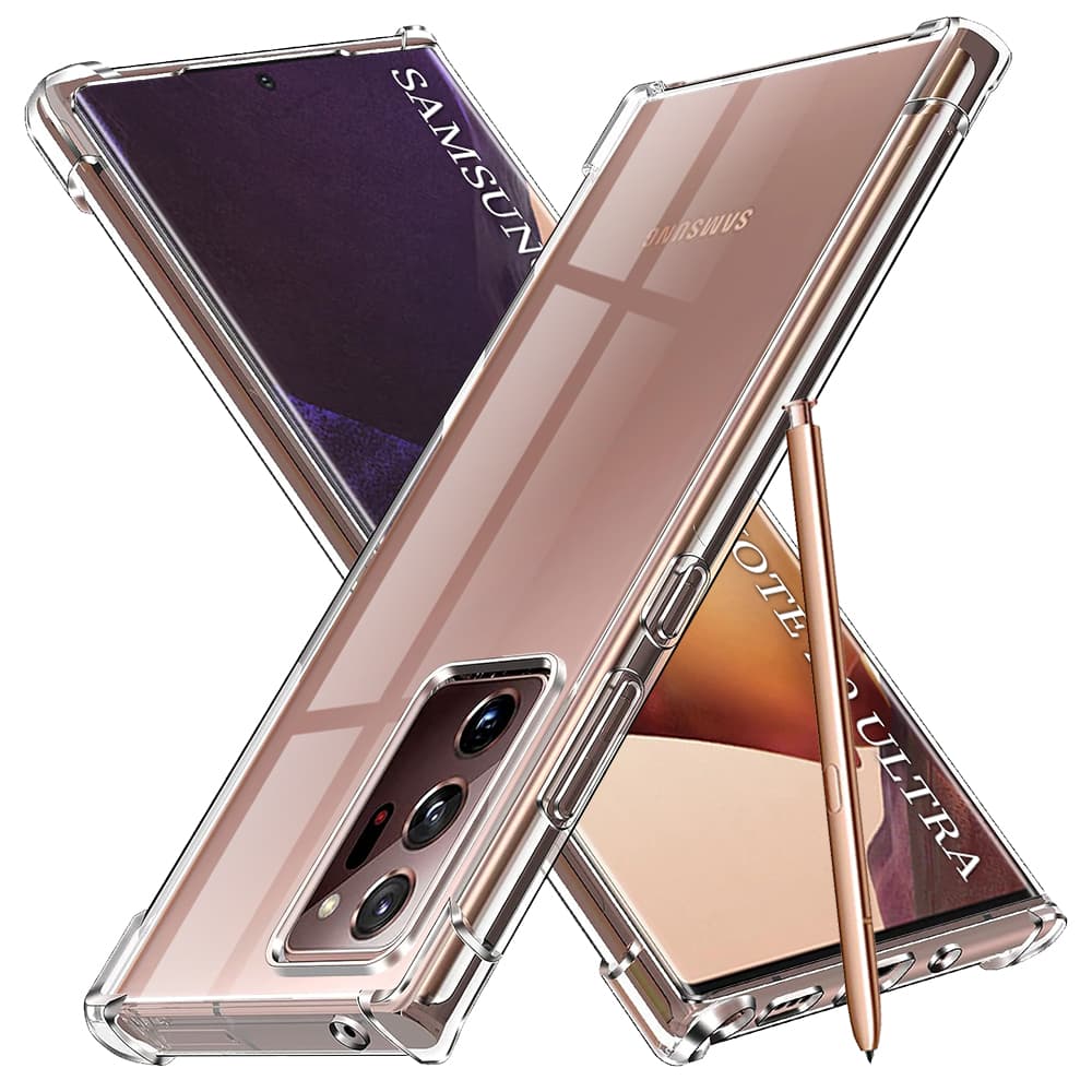 Techsuit Nárazuvzdorný Průhledný Kryt Samsung Note 20 Ultra - náhled 1