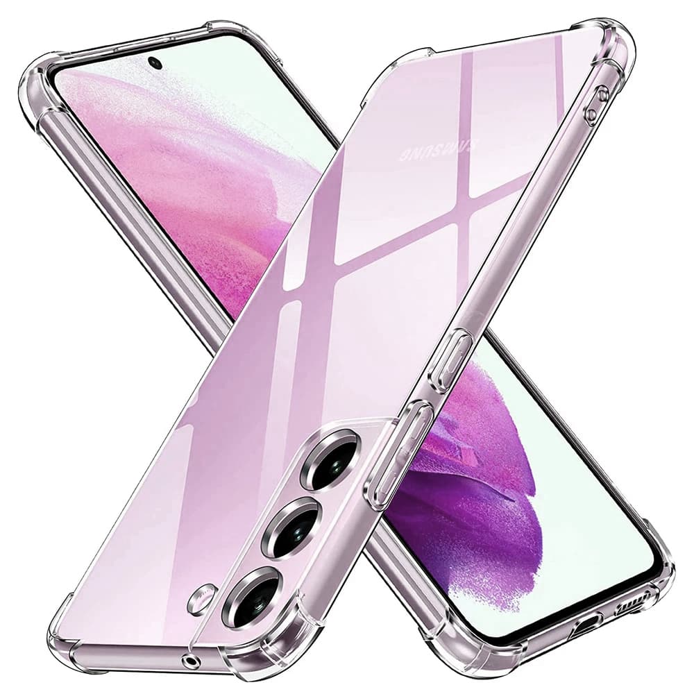 Techsuit Nárazuvzdorný Čirý Silikon Samsung Galaxy S21 FE 5G Clear - náhled 1