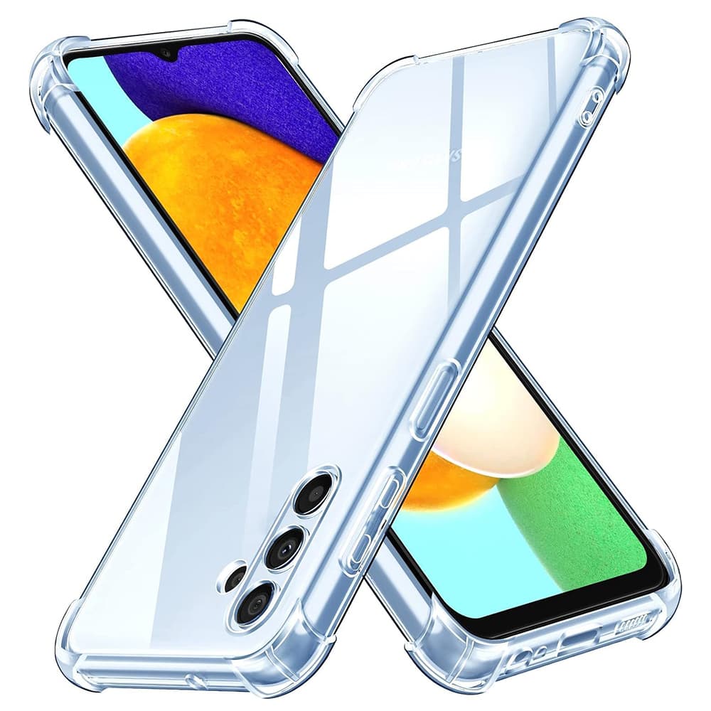 Techsuit Nárazuvzdorný Průhledný Silikon Samsung A13 5G A04S - náhled 1