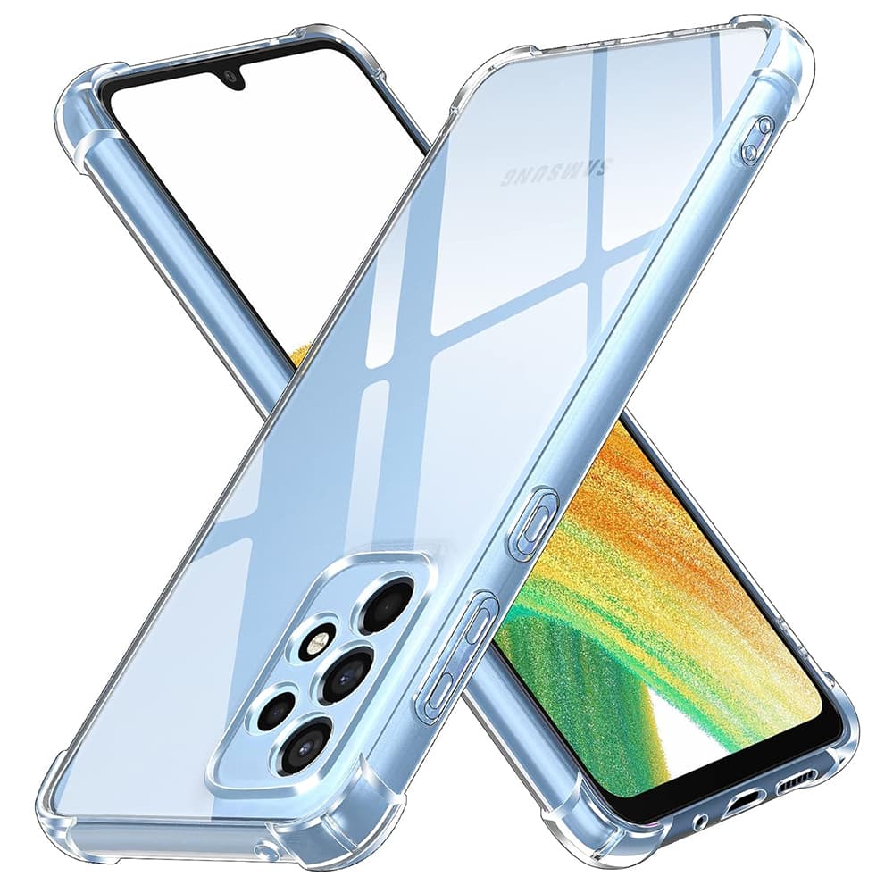 Techsuit Nárazuvzdorný Průhledný Silikon Samsung Galaxy A33 5G - náhled 1