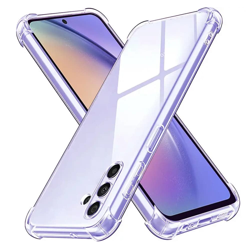 Techsuit Nárazuvzdorný Průhledný Silikon Samsung Galaxy A54 Clear - náhled 1