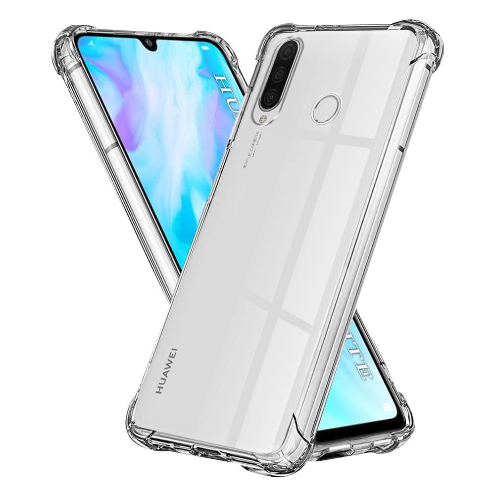 Techsuit Nárazuvzdorný průhledný silikon Huawei P30 Lite - náhled 1