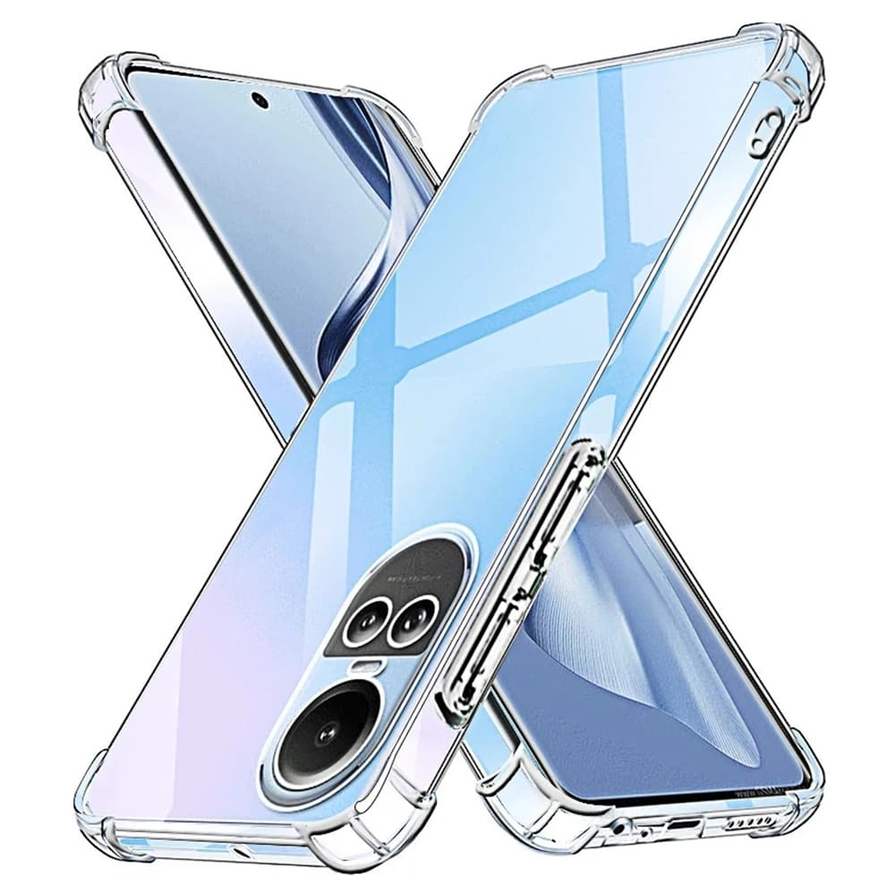 Techsuit Nárazuvzdorný Průhledný Silikon Oppo Reno10 Reno10 Pro - náhled 1