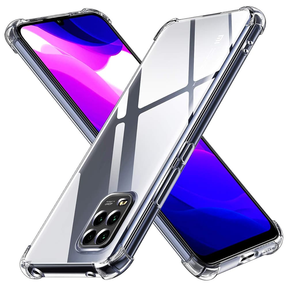 Techsuit Nárazuvzdorný Průhledný Silikon Xiaomi Mi 10 Lite - náhled 1