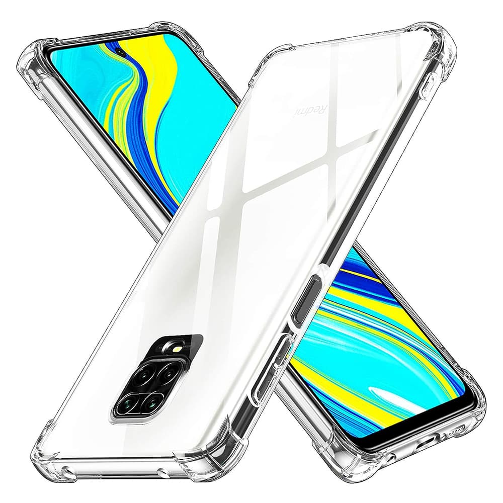 Techsuit Nárazuvzdorný Průhledný Kryt Xiaomi Redmi Note 9S Note 9 Pro Max - náhled 1