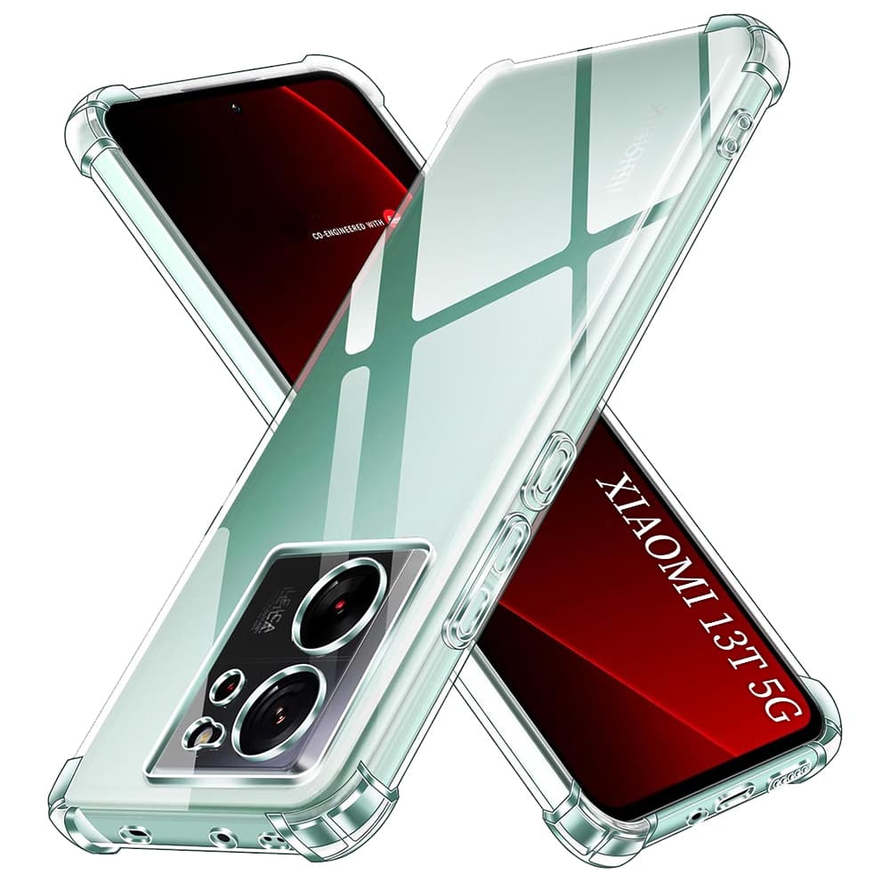 Techsuit Nárazuvzdorný Průhledný Silikon Xiaomi 13T 13T Pro - náhled 1