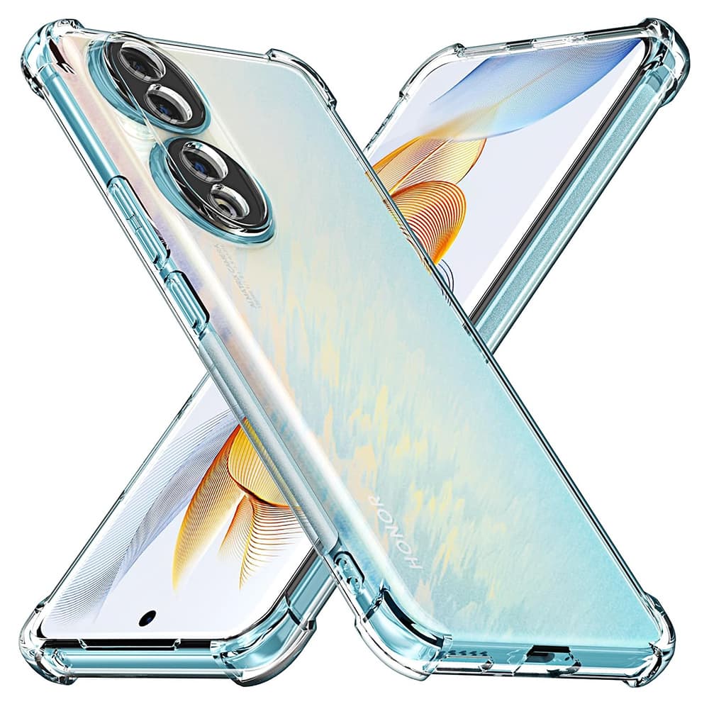 Techsuit Nárazuvzdorný Průhledný Silikon Honor 90 Pro Clear - náhled 1