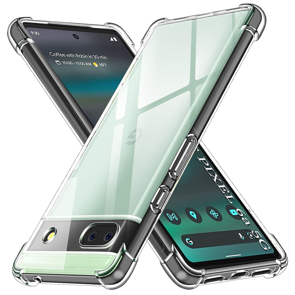 Techsuit Nárazuvzdorný Průhledný Silikon Google Pixel 6a - náhled 1