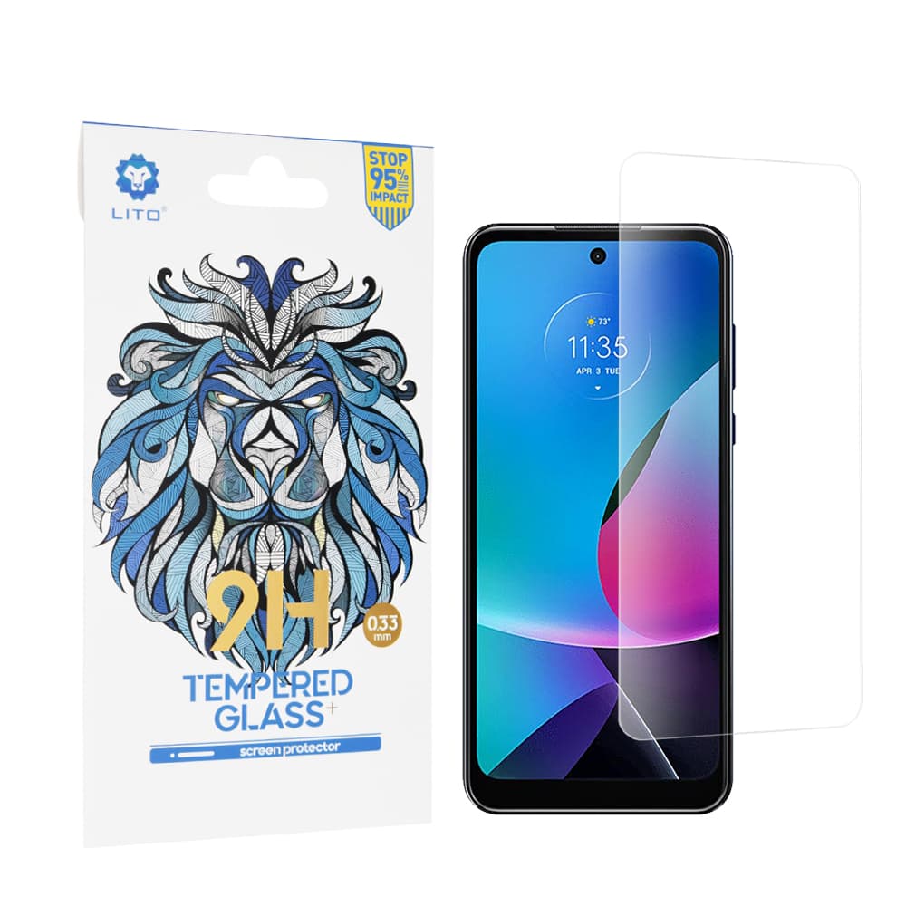 Lito 2.5D Klasické Sklo Motorola Moto G Play (2023) Čiré - náhled 1