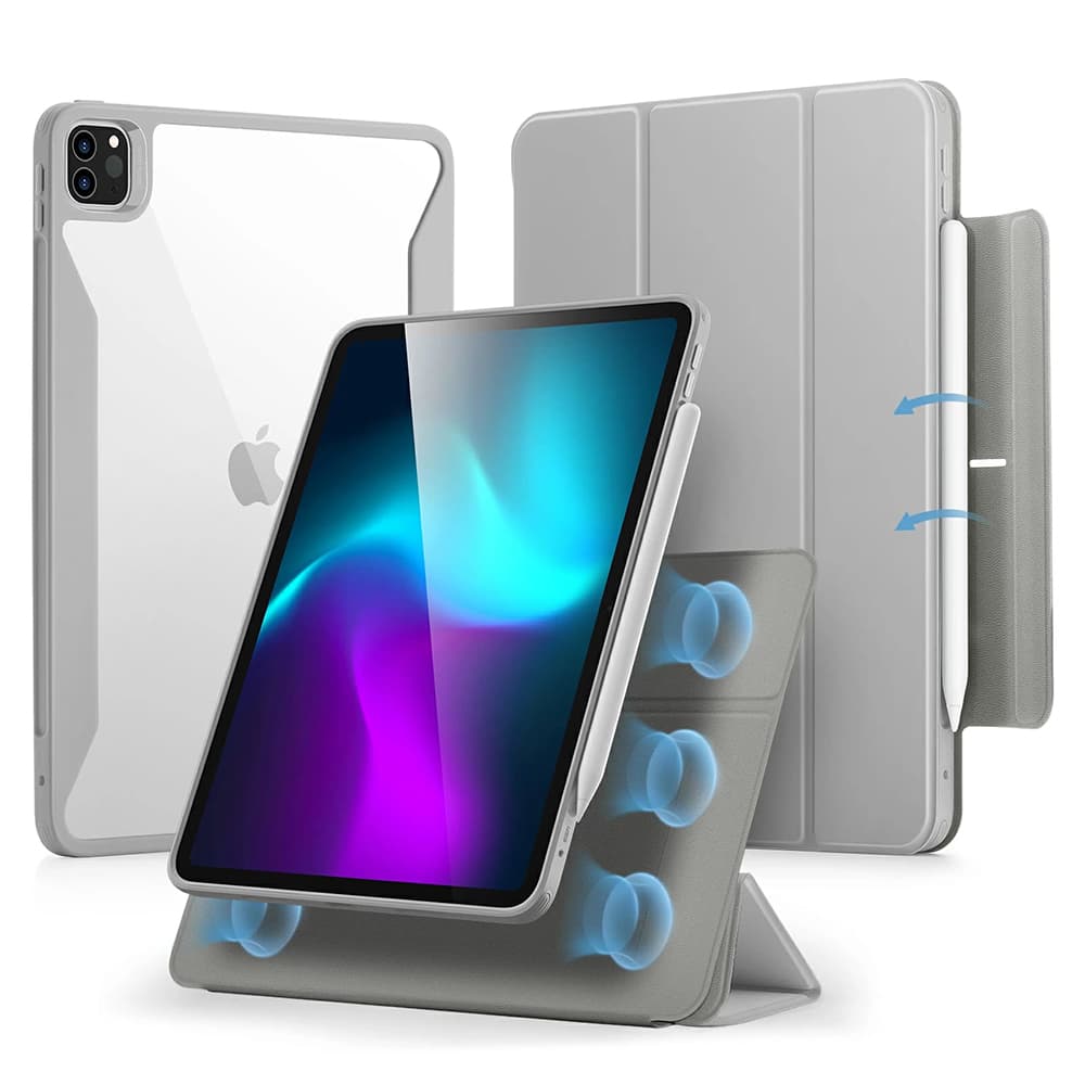 ESR Rebound Hybrid iPad Pro 11 2024 2025 Šedý - náhled 1