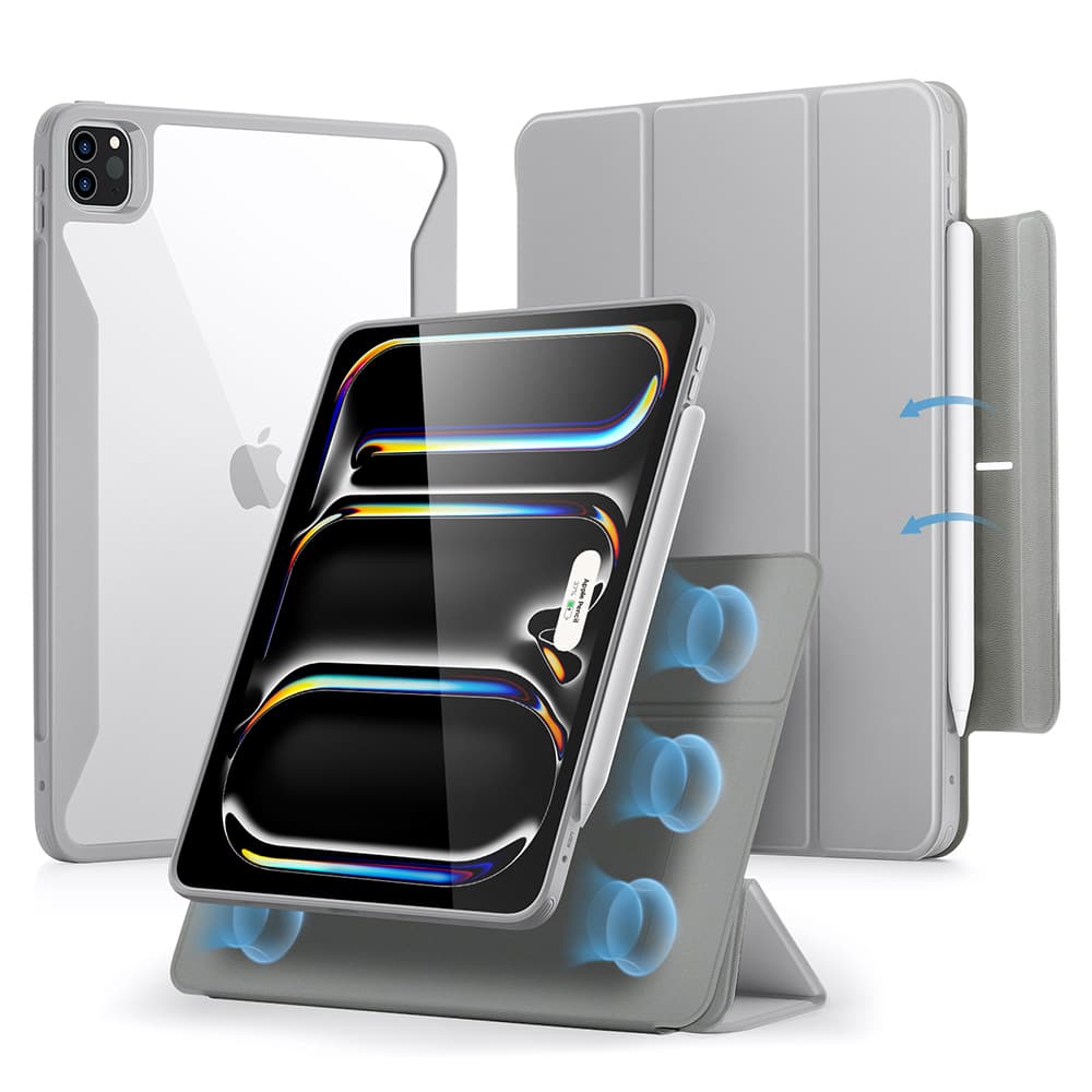 ESR Rebound Hybrid iPad Pro 13 2024 2025 Šedé - náhled 1