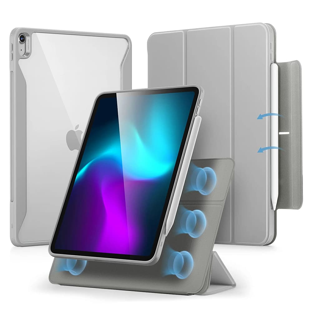 ESR Rebound Hybrid pouzdro pro iPad Air 13 (2024) (2025) šedé - náhled 1