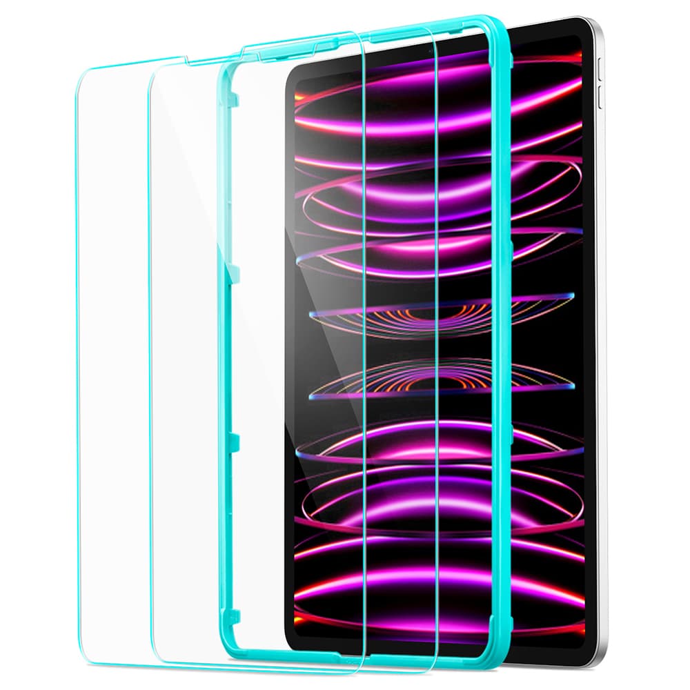 ESR Tvrzené sklo 9H 2ks iPad Pro 12.9 2018 2020 2021 2022 Čiré - náhled 1