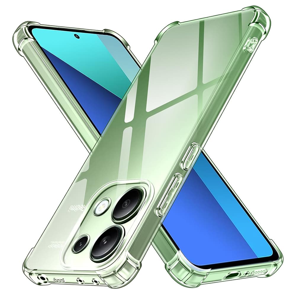 Techsuit nárazuvzdorný průhledný silikon Xiaomi Redmi Note 13 4G - náhled 1