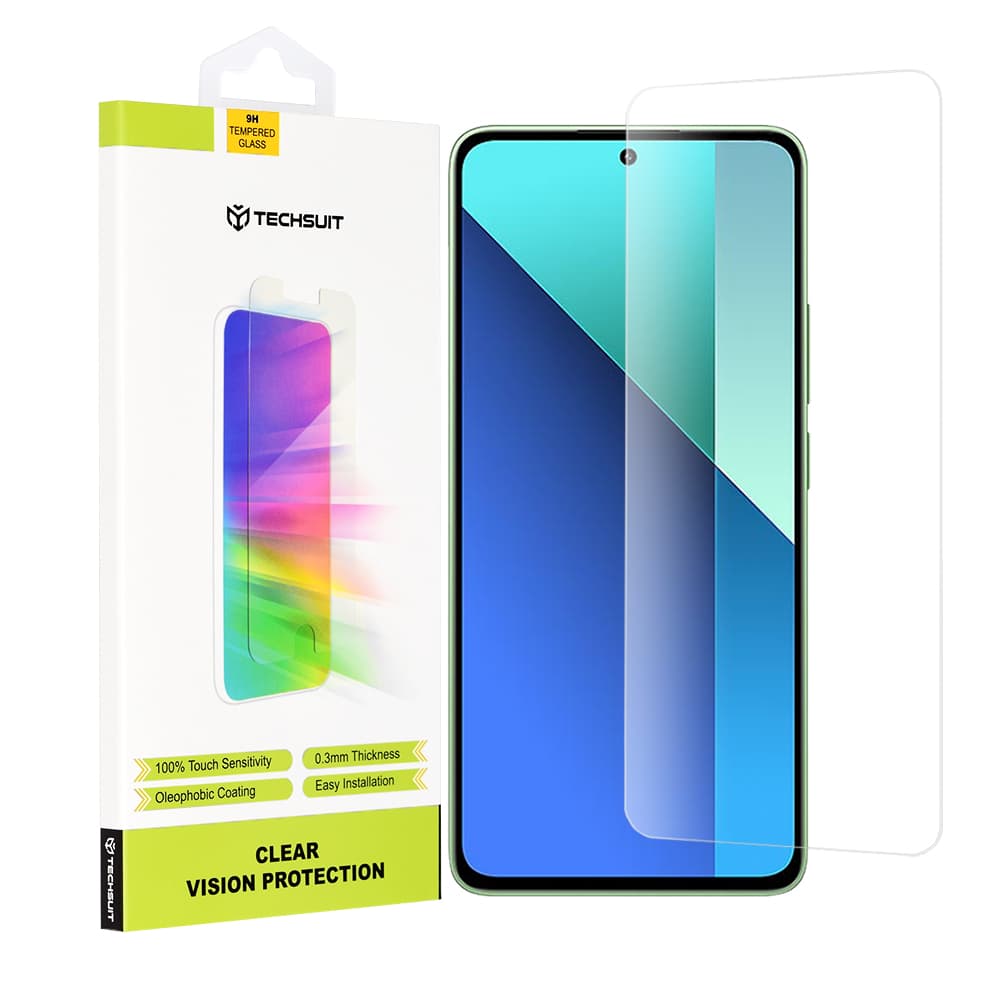Techsuit Čiré sklo Xiaomi Redmi Note 13 4G Průhledné - náhled 1
