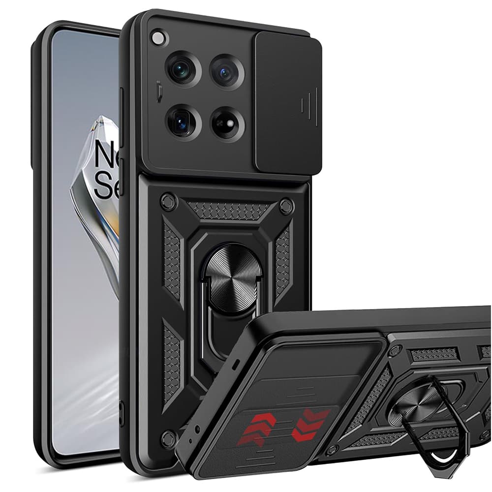 Techsuit CamShield řada OnePlus 12 černá - náhled 1