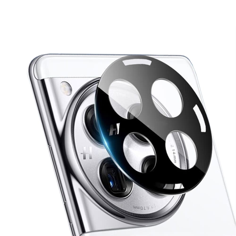 Techsuit Ochranné sklo kamery OnePlus 12 Black - náhled 1