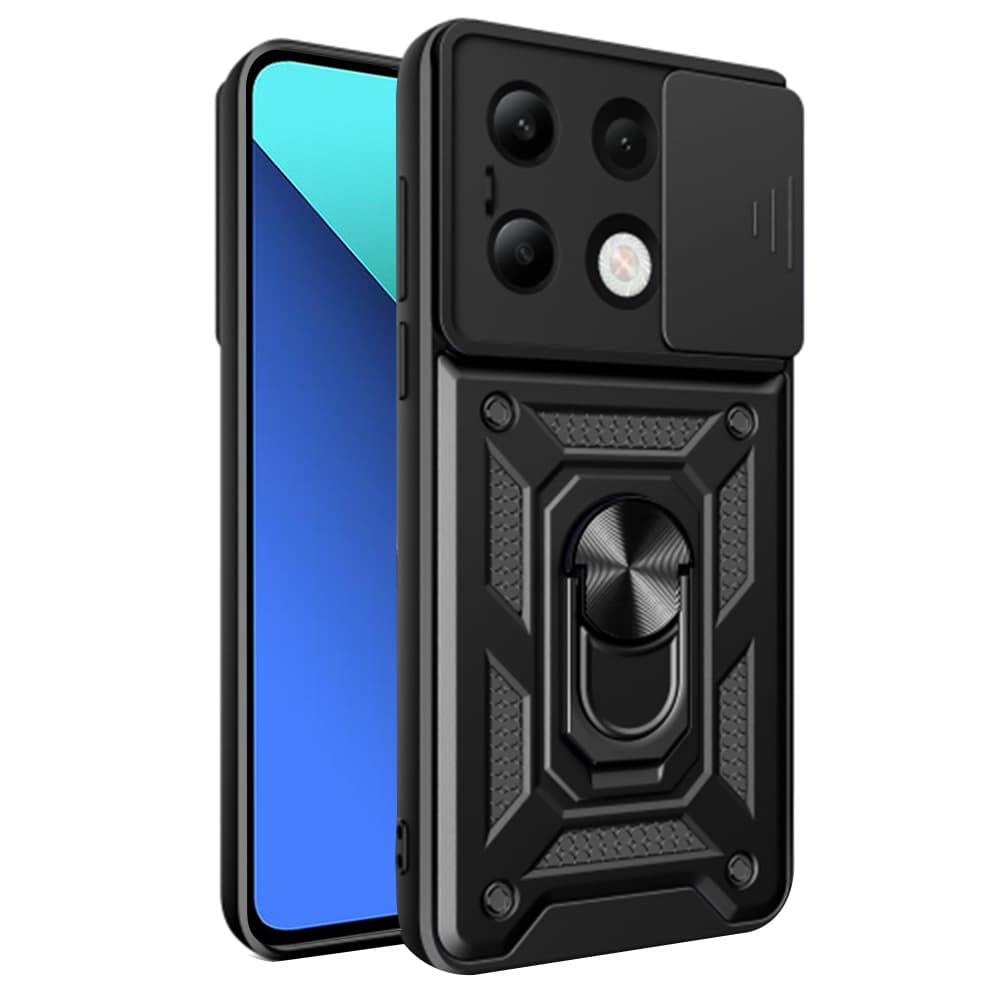 Techsuit CamShield Series Xiaomi Redmi Note 13 4G Černá - náhled 1