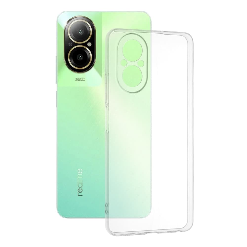 Techsuit Čiré silikonové pouzdro Realme C67 4G - náhled 1