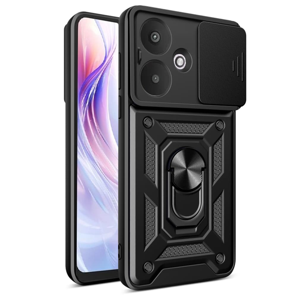 Techsuit CamShield řada Xiaomi Redmi 13C 5G černá - náhled 1