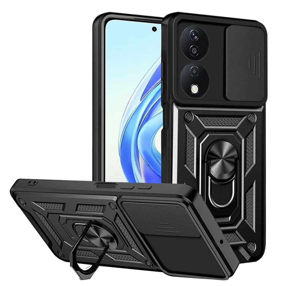 Techsuit Řada CamShield Honor X7b X7b 5G 90 SMART Černá - náhled 1
