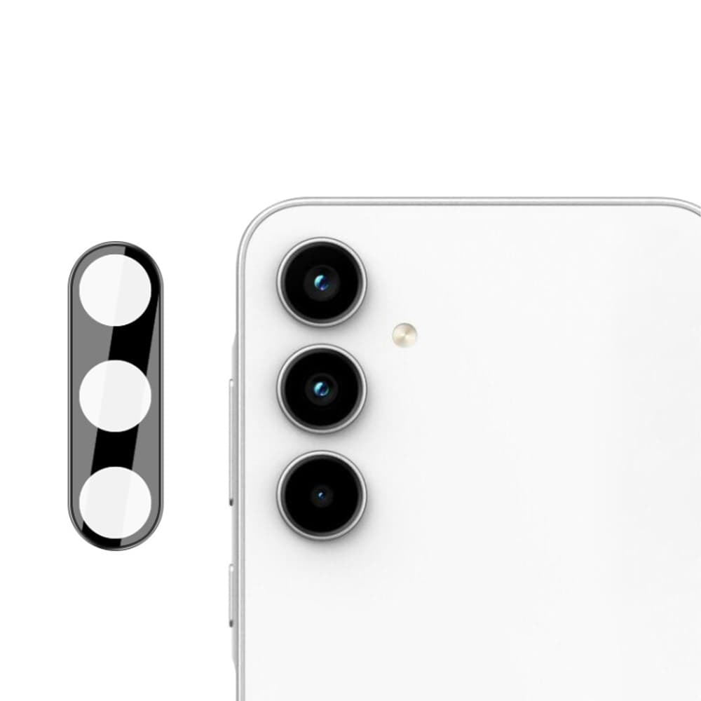 Techsuit Sklo fotoaparátu Samsung Galaxy A55 5G Black - náhled 1