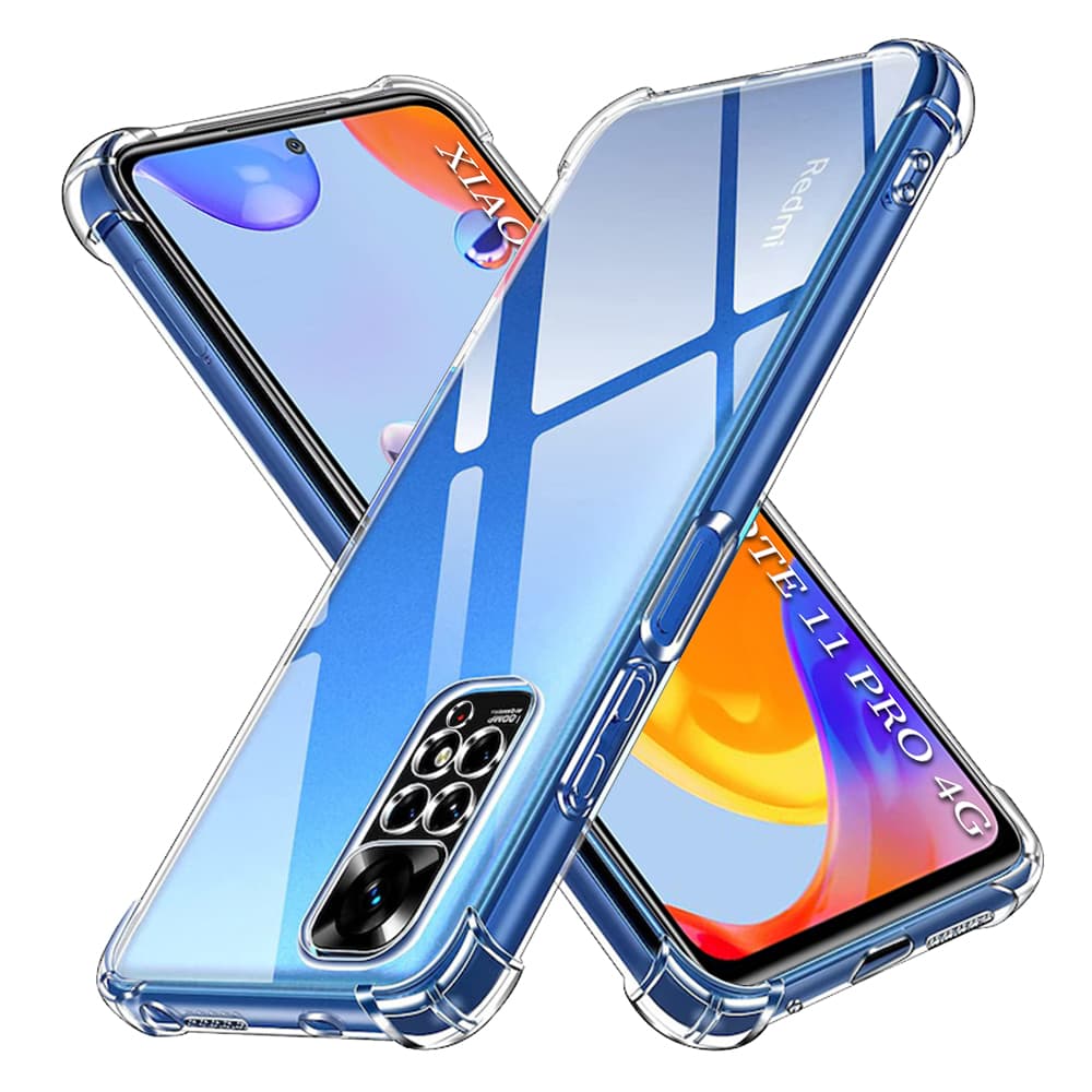 Techsuit Nárazuvzdorný průhledný silikon Xiaomi Redmi Note 11 Pro 12 Pro Clear - náhled 1