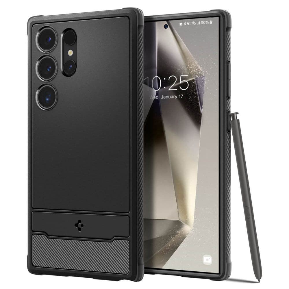 Spigen Odolné pouzdro Samsung Galaxy S24 Ultra Černé - náhled 1