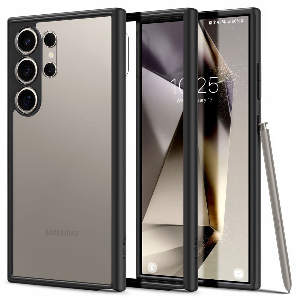 Spigen Ultra Hybrid Samsung Galaxy S24 Ultra Matná černá - náhled 1