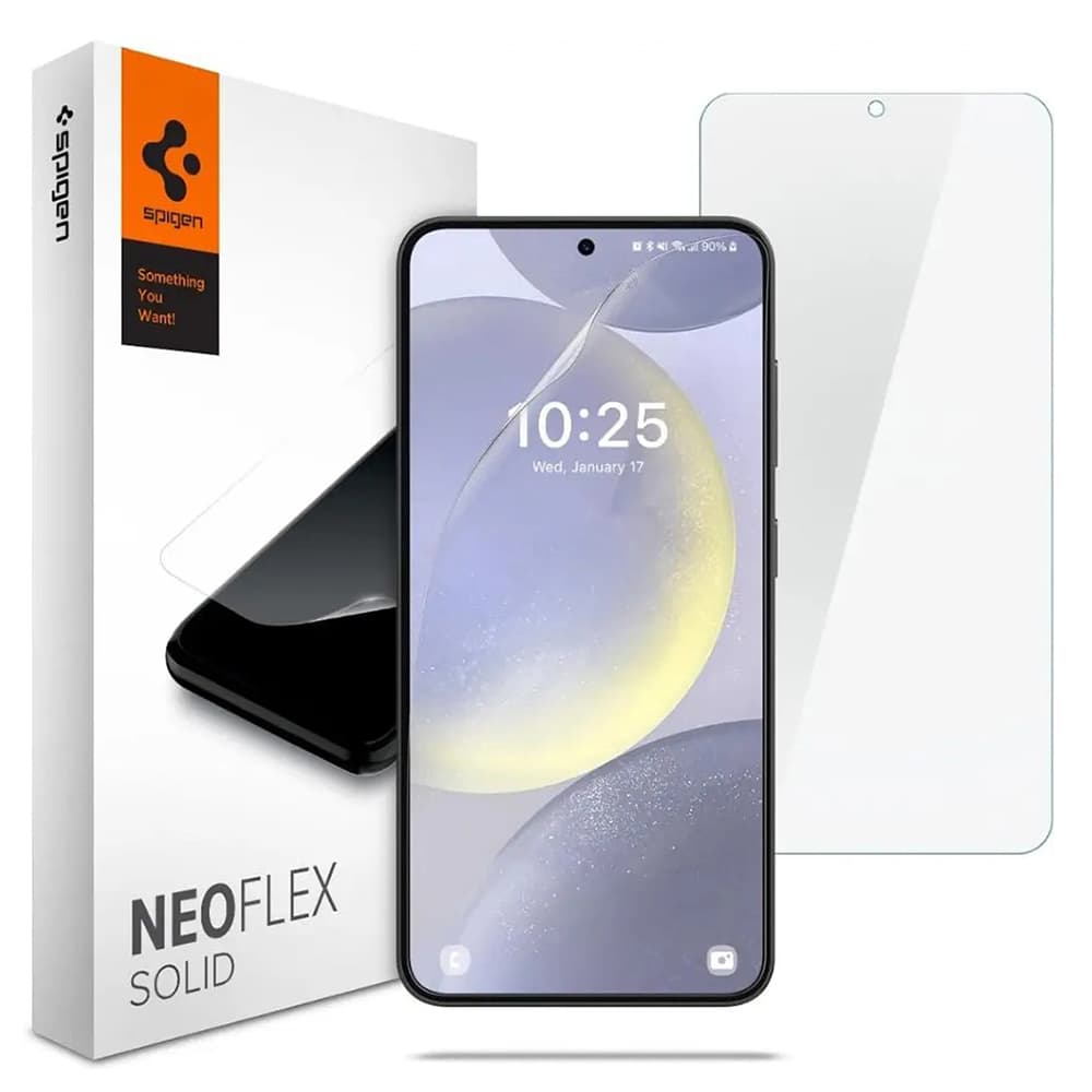 Spigen Neo Flex 2 kusy Samsung Galaxy S24 Čiré - náhled 1