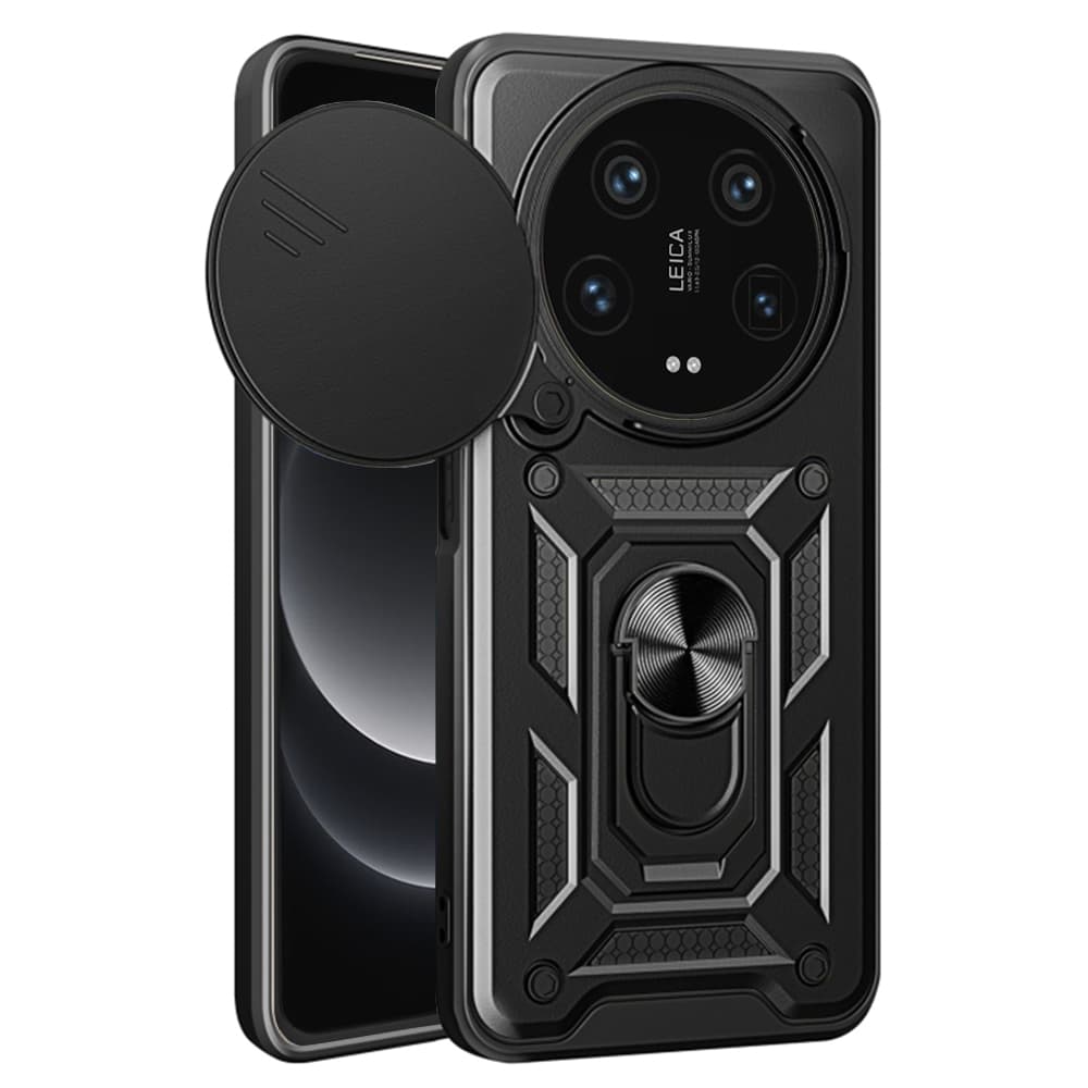 Techsuit Řada CamShield Xiaomi 14 Ultra Černá - náhled 1
