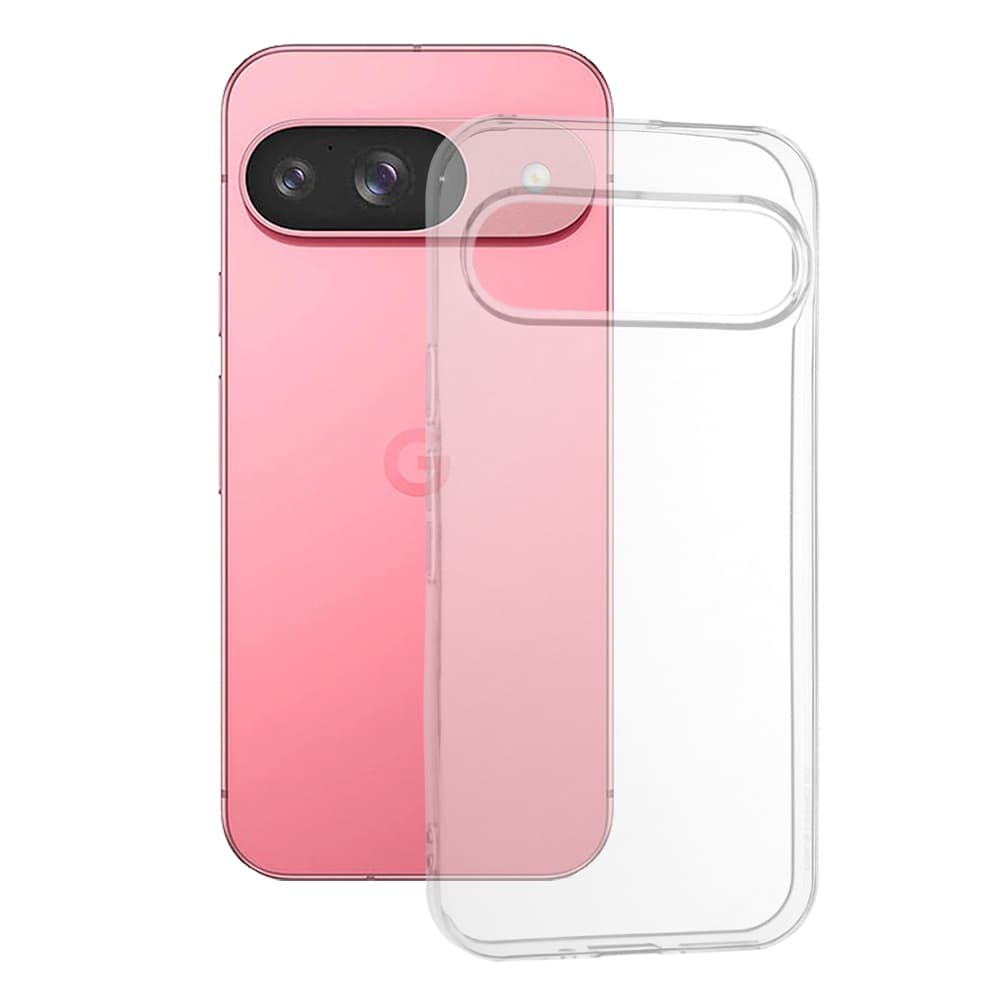 Techsuit Průhledný silikon Google Pixel 9 9 Pro - náhled 1