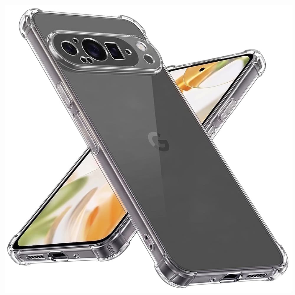 Techsuit Nárazuvzdorný Průhledný Silikon Google Pixel 9 Pro XL - náhled 1