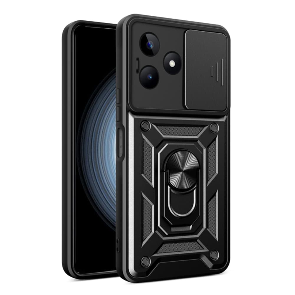 Techsuit Řada CamShield Realme C51 Note 50 Černá - náhled 1