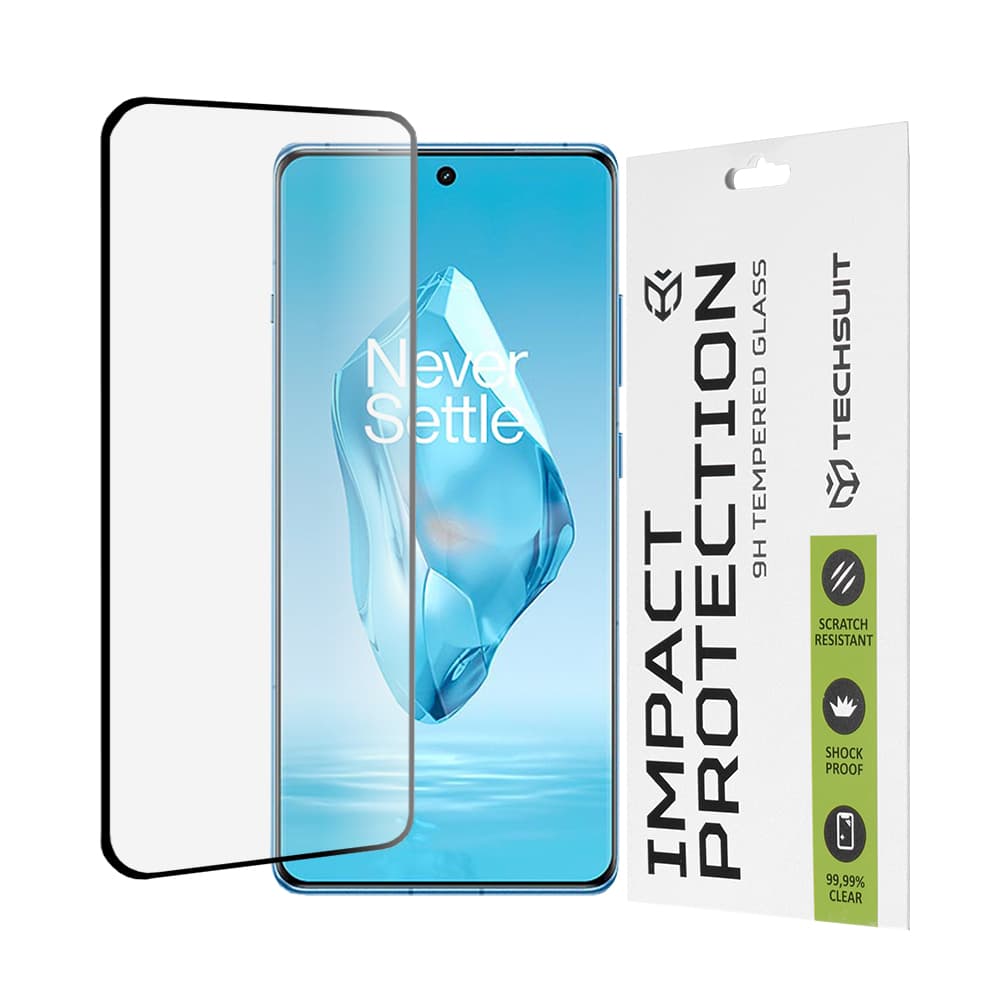 Techsuit 111D Ochranné sklo 3D Celoplošné OnePlus 12R Black - náhled 1