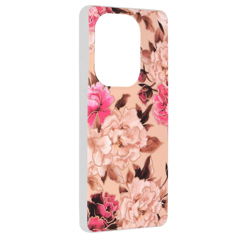 Techsuit Marble Series obal Xiaomi Redmi Note 13 Pro 4G Mary Berry Nude - náhled 1