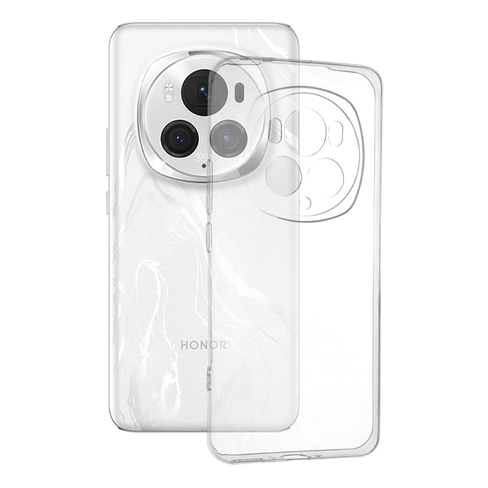 Techsuit Čirý silikon Honor Magic6 Pro Průhledný - náhled 1