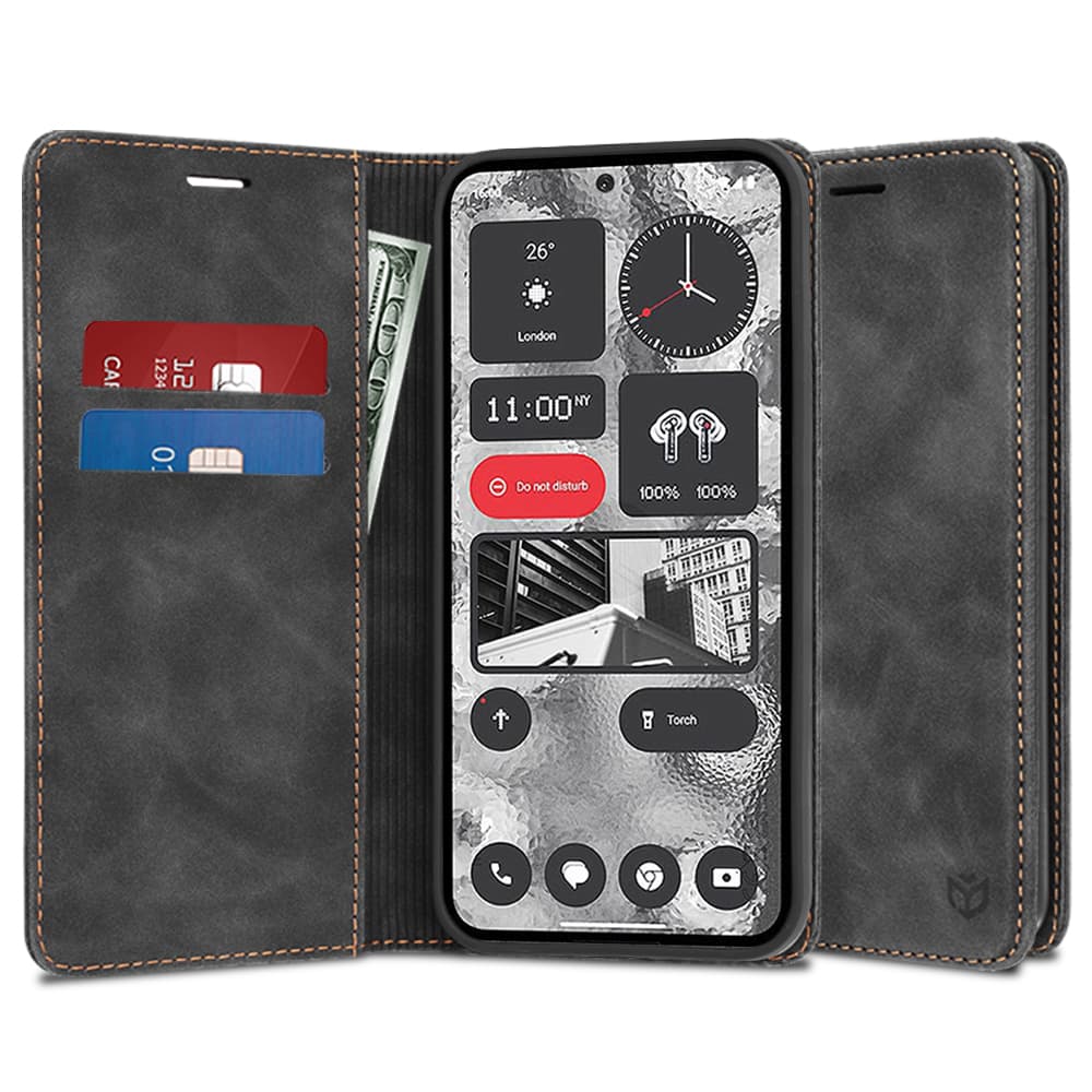 Techsuit Pohodlný kryt Nothing Phone (2) Black - náhled 1