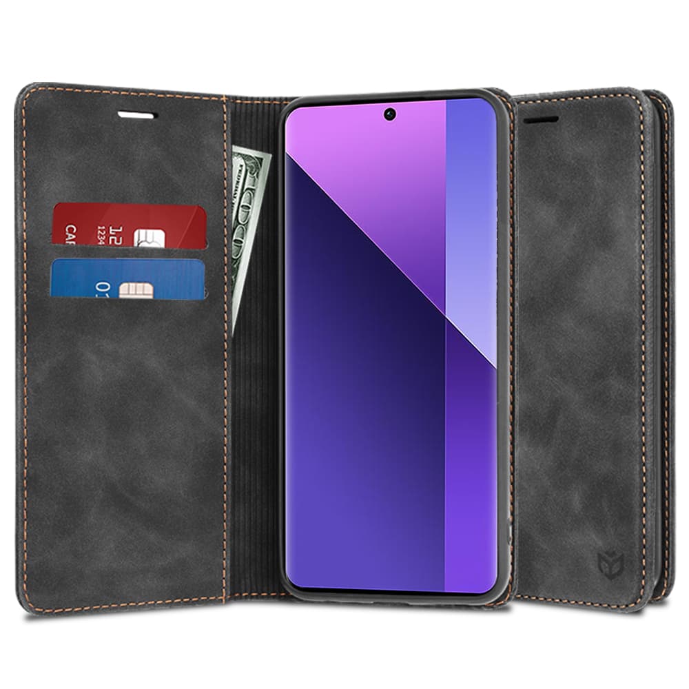 Techsuit Pohodlný Kryt Xiaomi Redmi Note 13 Pro+ 5G Black - náhled 1