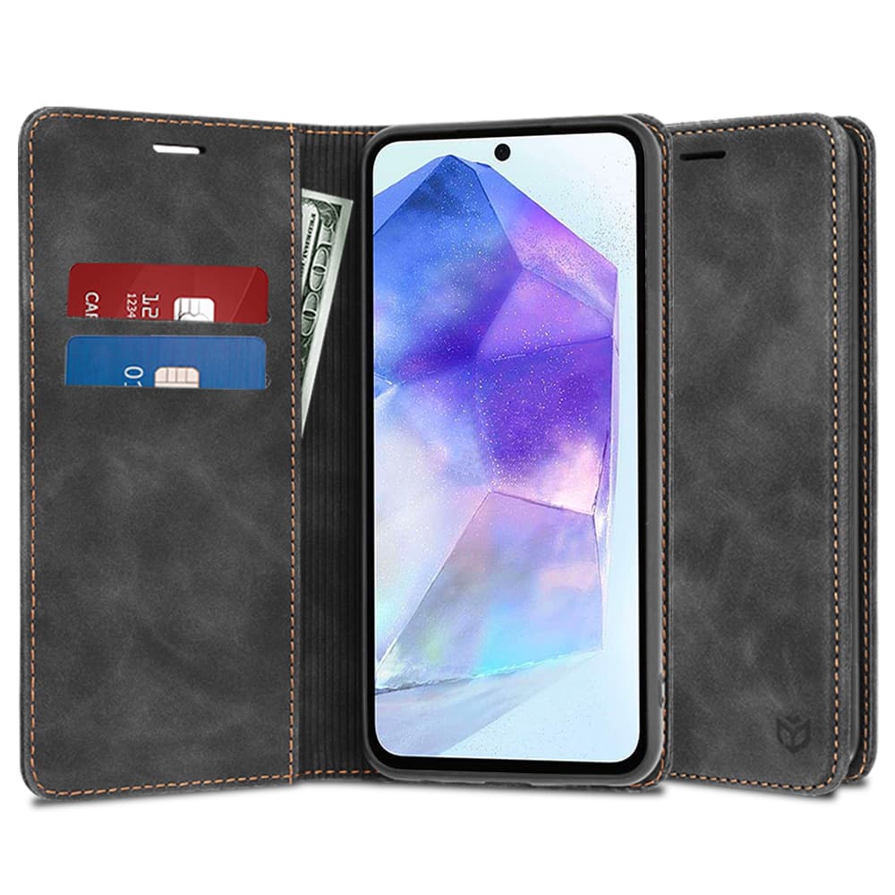 Techsuit Pohodlný Kryt Samsung Galaxy A55 5G Černá - náhled 1