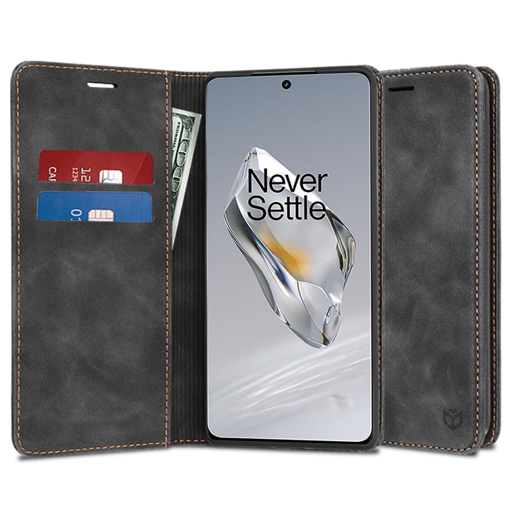 Techsuit Pohodlný Kryt OnePlus 12 Černý - náhled 1