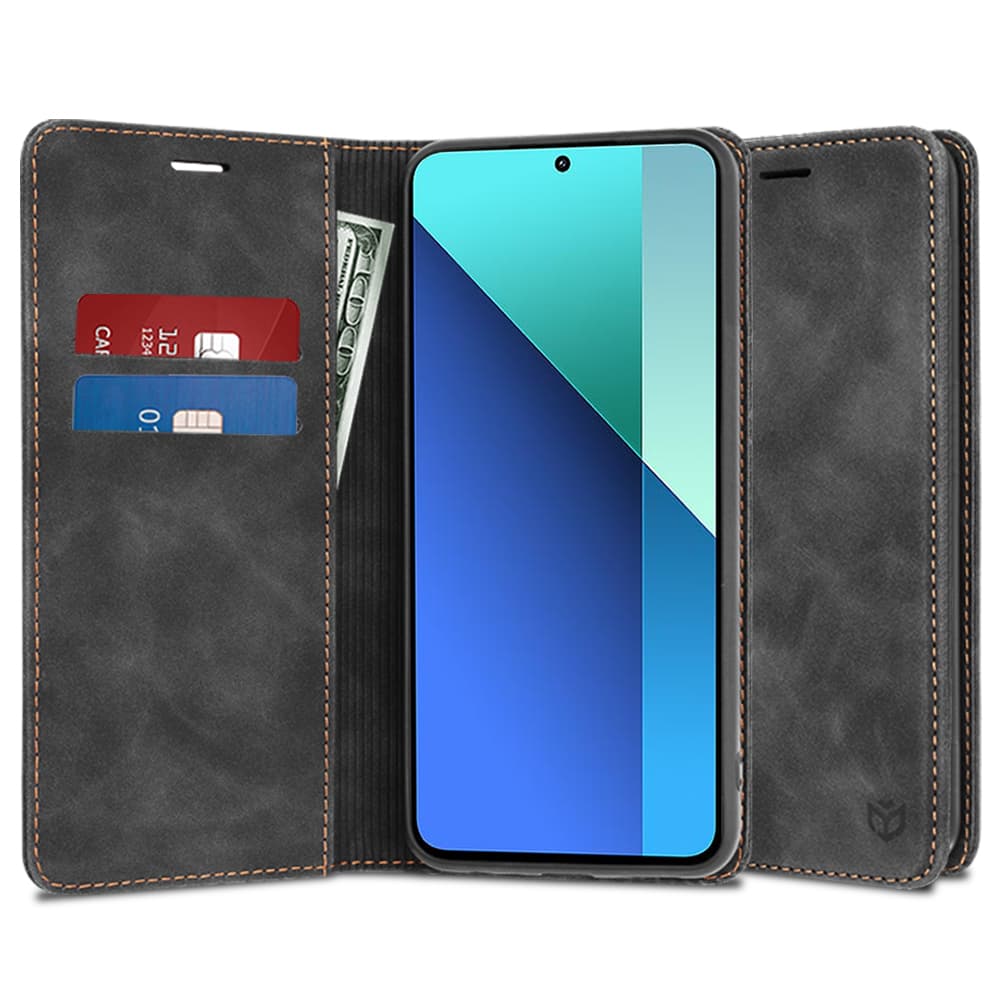 Techsuit Pohodlný kryt Xiaomi Redmi Note 13 4G Černá - náhled 1